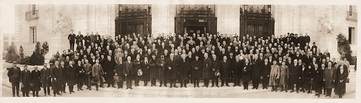 国际劳工组织（ILO）第一届大会的照片