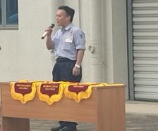 主持人介绍了各参赛队伍及比赛规则,公司领导进行了热情洋溢的讲话